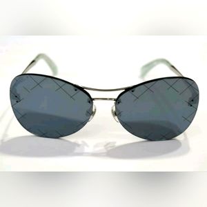 Chanel Silver Mirror Sunglasses 4218c.124/6G 58-150 55-18-140